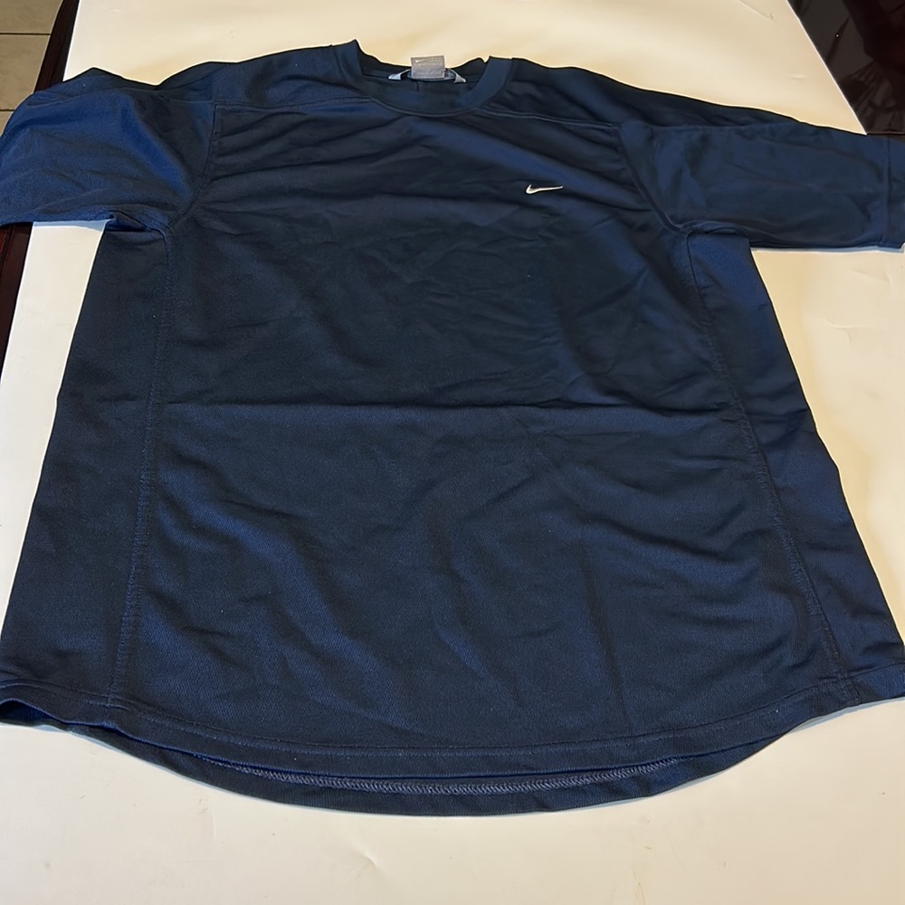 NIKE Blue Athletic T shirt